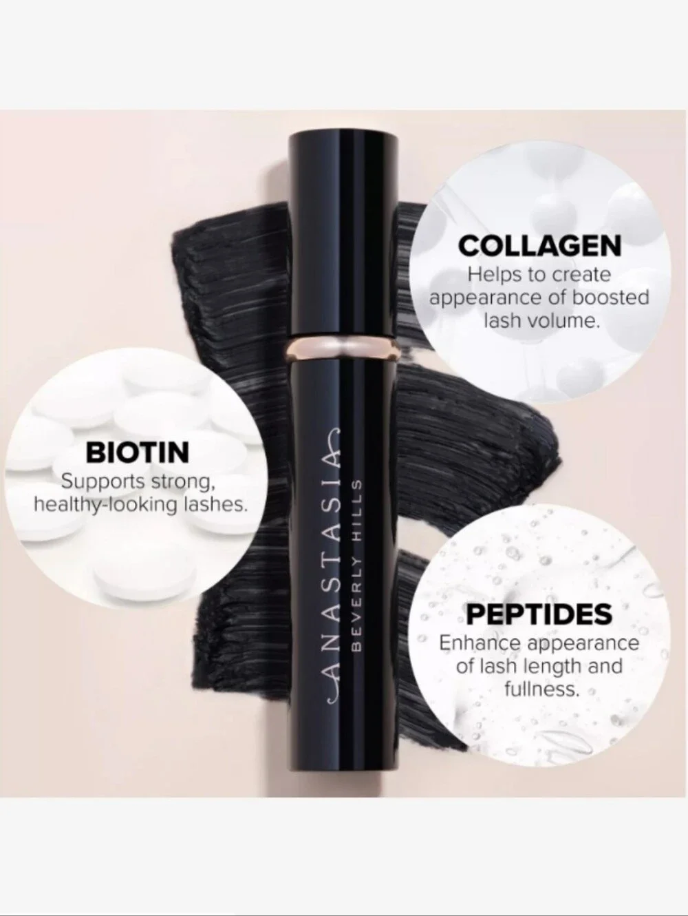 Anastasia Beverly Hills ABH Lash Sculpt Volumizing & Lengthening Mascara - Black